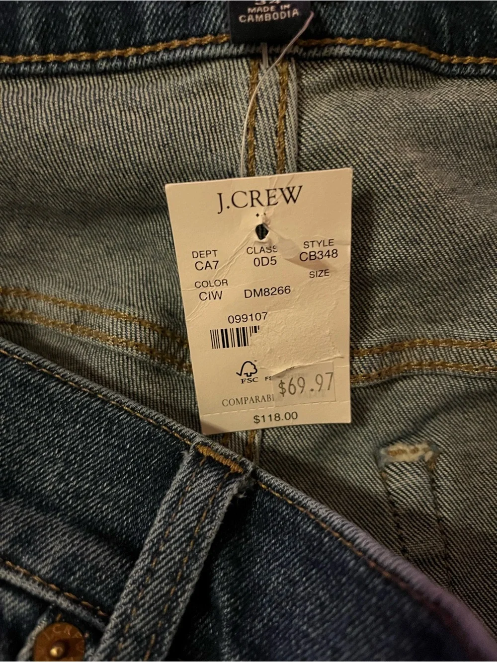 $15❤️Bundled J. Crew Straight Jeans